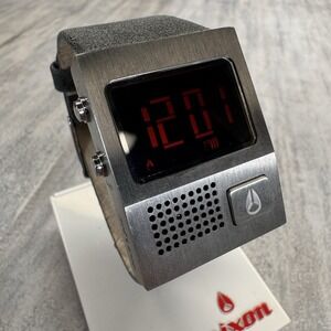 Nixon "The Dork" Digital Watch *Rare Vintage* Works Great Tony Hawk Voice!